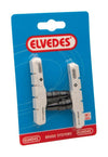Elvedes Paar Remblokken V-brake White (6832-card) 72mm