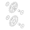 Derailleurwielset 10-Sp