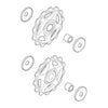Derailleurwielset 10-Sp