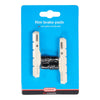 Elvedes Paar Remblokken V-brake White (6832-card) 72mm