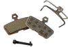 SRAM CODE Guide remblok set organisch rood
