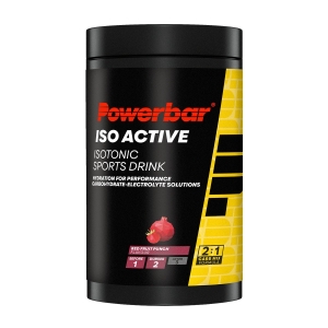 Powerbar IsoActive Drink - Jar 600 (1 pot 600g) - Red Fruit